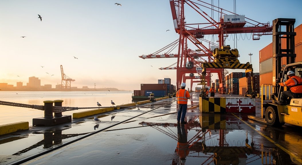 risques pour les dockers maritimes
