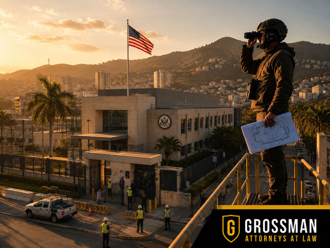A U.S. facility in Venezuela being overlooked by contractors working for the government and covered under the DBA Claim Act
